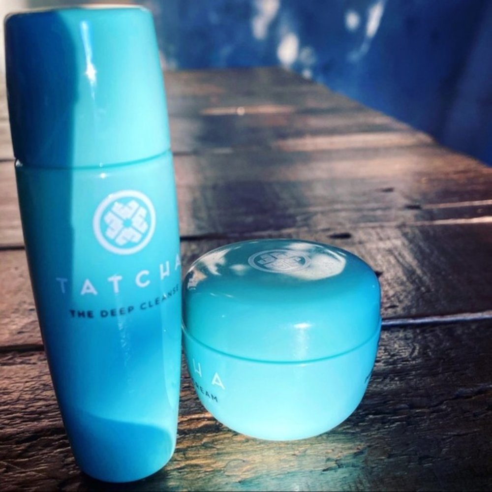 TATCHA THE DEEP CLEANS & WATER CREAM BUNDLE - Picture 1 of 4